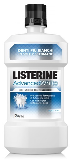LISTERINE ADVANCE WHITE 250 ML - Farmacia Mortise