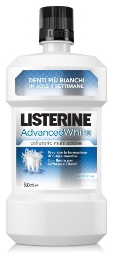 LISTERINE ADVANCE WHITE 500 ML - Farmacia Mortise