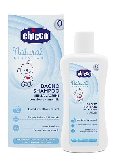 CHICCO BAGNO SHAMPOO NATURAL SENSATION 200 ML - Farmacia Mortise