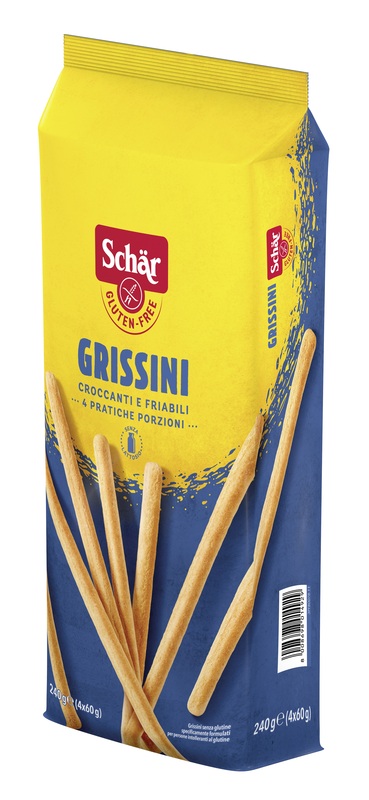 SCHAR GRISSINI 4 PORZIONI DA 60 G - Farmacia Mortise