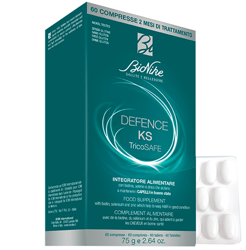 DEFENCE KS TRICOSAFE 36 COMPRESSE - Farmacia Mortise