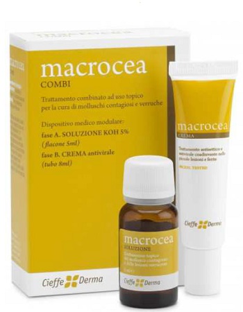 MACROCEA COMBI SOLUZIONE 5 ML + CREMA 8 ML - Farmacia Mortise