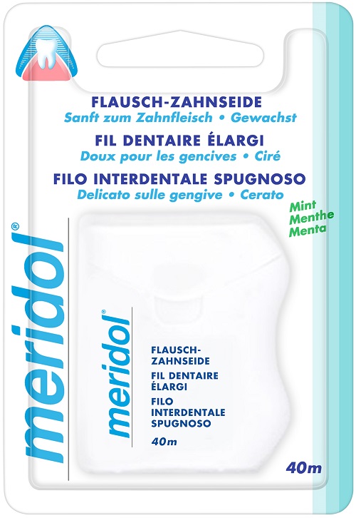 MERIDOL EXPANDED FILO INTERDENTALE 40 METRI - Farmacia Mortise