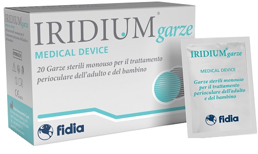 IRIDIUM GARZA OCULARE MEDICATA IN TESSUTO NON TESSUTO 20 PEZZI - Farmacia Mortise