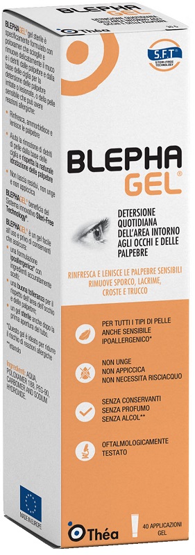 BLEPHAGEL GEL DETERGENTE PALPEBRE 30 G - Farmacia Mortise