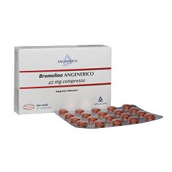 BROMELINA ANGENERICO 20 COMPRESSE RIVESTITE - Farmacia Mortise