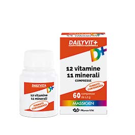 MASSIGEN DAILYVIT 12 VITAMINE 11 MINERALI 60 COMPRESSE RIVESTITE - Farmacia Mortise