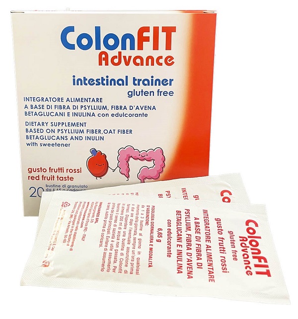 COLONFIT ADVANCE FRUTTI ROSSI 20 BUSTINE - Farmacia Mortise