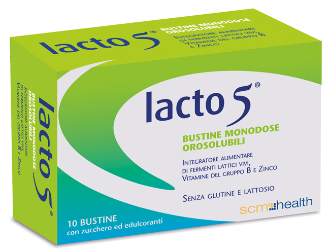 LACTO 5 10 BUSTINE OROSOLUBILI - Farmacia Mortise