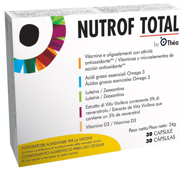 NUTROF TOTAL 30 CAPSULE - Farmacia Mortise
