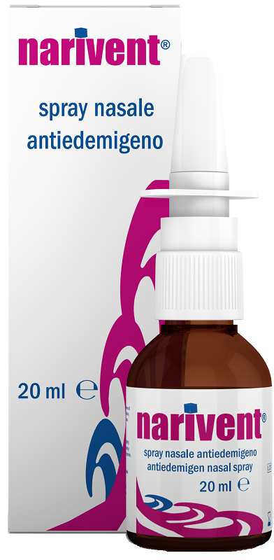 SPRAY NASALE ANTIEDEMIGENO NARIVENT FLACONE 20 ML - Farmacia Mortise