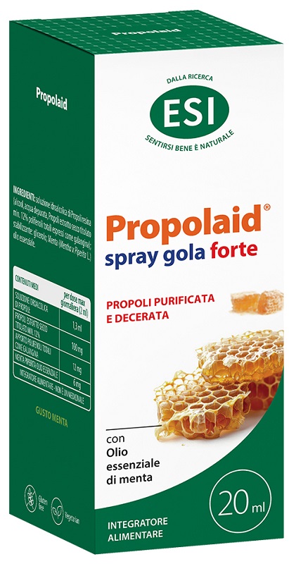 ESI PROPOLAID SPRAY GOLA FORTE 20 ML - Farmacia Mortise