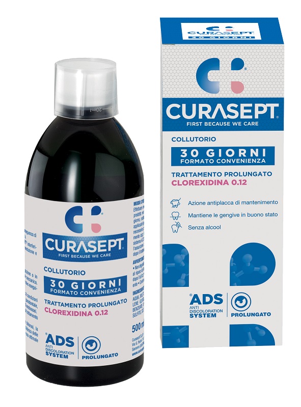 CURASEPT ADS COLLUTORIO 0,12 500 ML - Farmacia Mortise