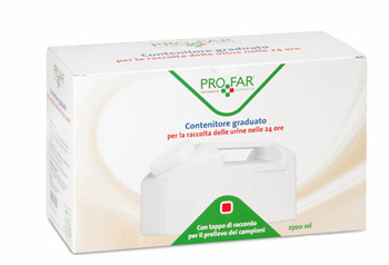 CONTENITORE URINE PROFAR 24 ORE - Farmacia Mortise