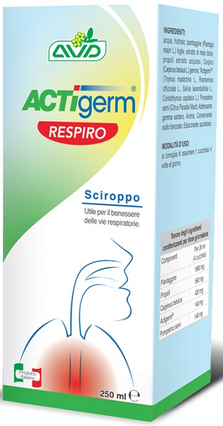 ACTIGERM RESPIRO SCIROPPO 250 ML - Farmacia Mortise