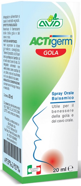 ACTIGERM GOLA SPRAY 20 ML - Farmacia Mortise