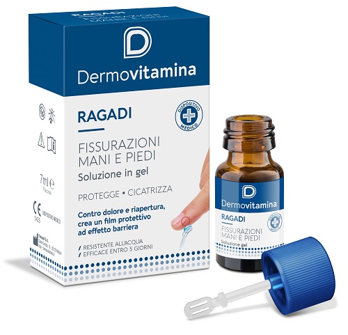 DERMOVITAMINA RAGADI GEL MANI E PIEDI 7 ML - Farmacia Mortise