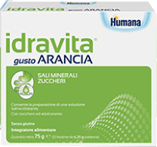 IDRAVITA GUSTO ARANCIA 12 BUSTINE DA 6,25 G - Farmacia Mortise