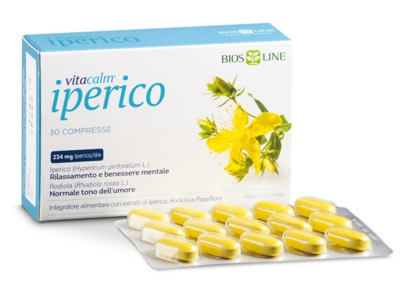 VITACALM IPERICO 30 COMPRESSE - Farmacia Mortise