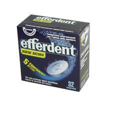 EFFERDENT PULIZIA DENTIERE 90 COMPRESSE EFFERVESCENTI - Farmacia Mortise