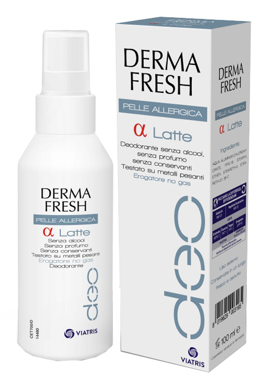 DERMAFRESH PELLI ALLERGICHE ALFA LATTE 100 ML - Farmacia Mortise