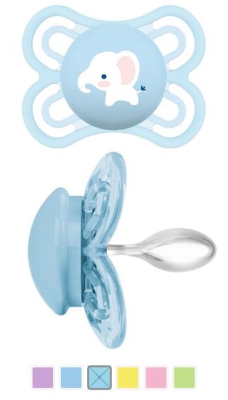 MAM PERFECT SUCCHIETTO 0+ SILICONE CONFEZIONE SINGOLA - Farmacia Mortise