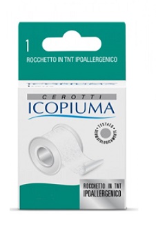 ICOPIUMA CEROTTO IN ROCCHETTO TESSUTO NON TESSUTO CARTA 2,5X500 CM - Farmacia Mortise