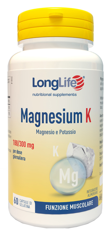 LONGLIFE MAGNESIUM K 60 CAPSULE - Farmacia Mortise