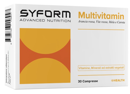 MULTIVITAMIN 30 COMPRESSE NUOVA CONFEZIONE SENZA GLUTINE NATURALMENTE PRIVO DI LATTOSIO - Farmacia Mortise