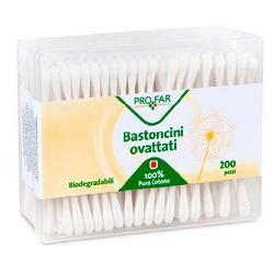 PROFAR BASTONCINI OVATTATI 200 PEZZI - Farmacia Mortise