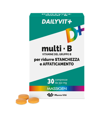 MASSIGEN MULTI B VITAMINE DEL GRUPPO B 30 COMPRESSE RIVESTITA DA 364 MG - Farmacia Mortise