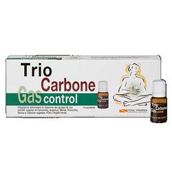 TRIOCARBONE GAS CONTROL 7 FLACONCINI 10 ML - Farmacia Mortise