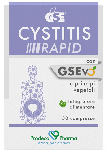 GSE CYSTITIS RAPID 30 COMPRESSE - Farmacia Mortise