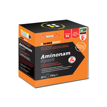 AMINONAM SPORT POLVERE 30BUSTE DA 8 G - Farmacia Mortise