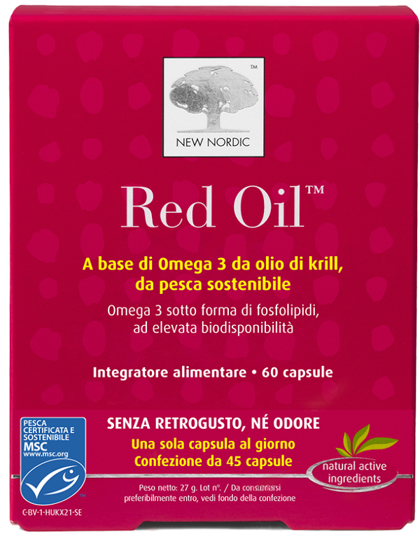 RED OIL 60 CAPSULE - Farmacia Mortise