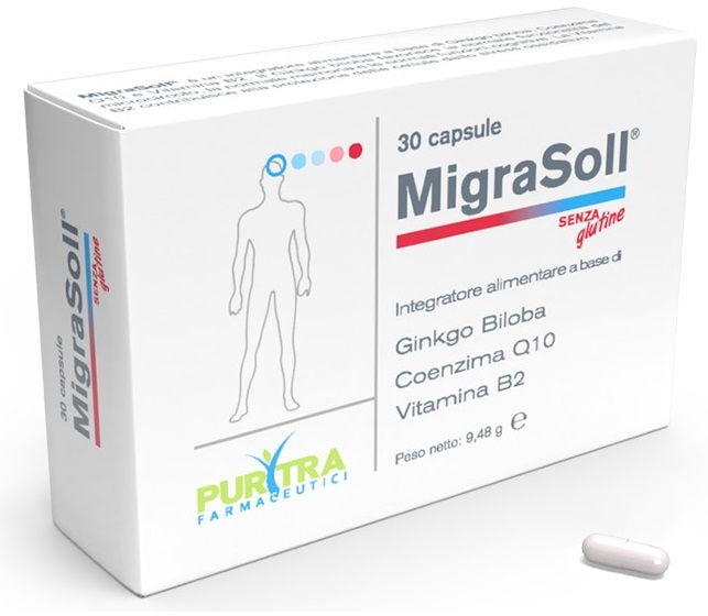 MIGRASOLL 30 CAPSULE - Farmacia Mortise