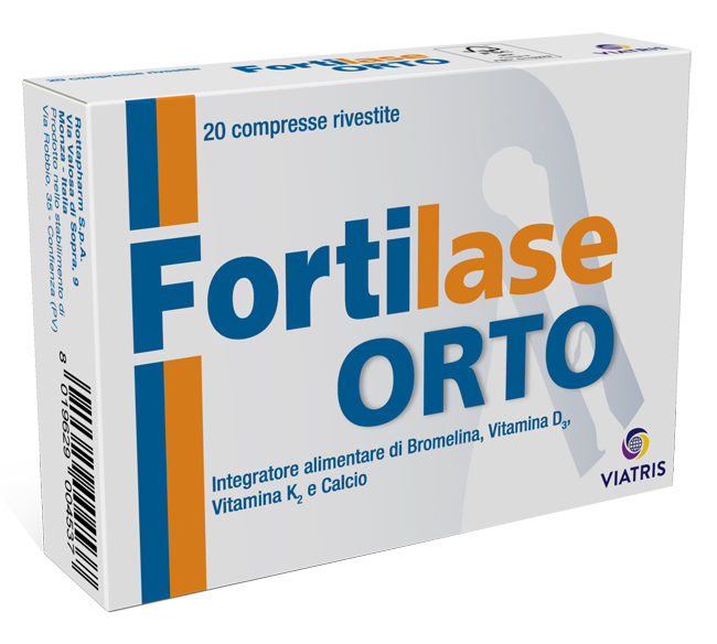 FORTILASE ORTO 20 COMPRESSE RIVESTITE - Farmacia Mortise