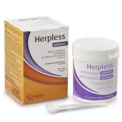 HERPLESS POLVERE BARATTOLO 30 G CON MISURINO - Farmacia Mortise