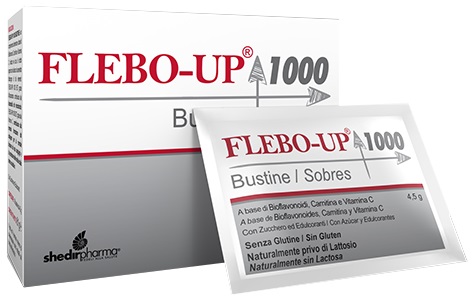 FLEBO-UP 1000 18 BUSTINE 4,5 G - Farmacia Mortise