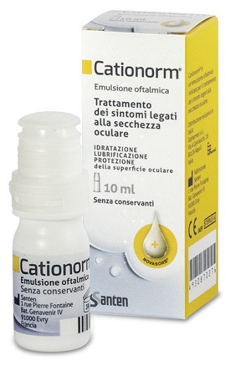 GOCCE OCULARI CATIONORM MULTIDOSE 10 ML - Farmacia Mortise