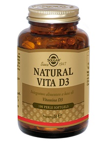 NATURAL VITA D3 100 PERLE - Farmacia Mortise