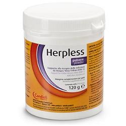 HERPLESS POLVERE BARATTOLO 120 G CON MISURINO - Farmacia Mortise