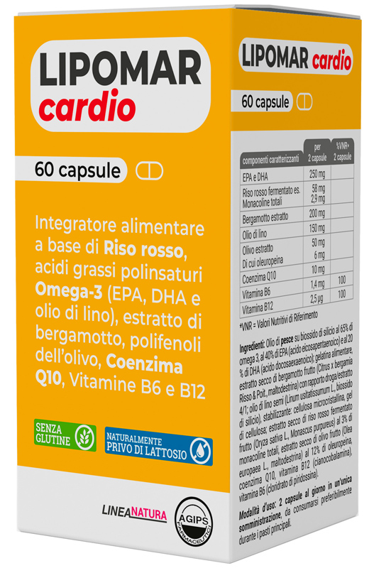 LIPOMAR CARDIO 60 CAPSULE - Farmacia Mortise