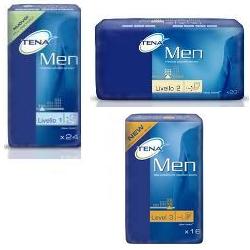 PANNOLONE SAGOMATO MASCHILE TENA MEN LIVELLO 3 16 PEZZI - Farmacia Mortise