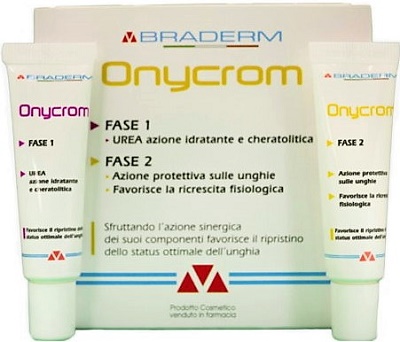 ONYCROM GEL 15+15 ML BRADERM - Farmacia Mortise