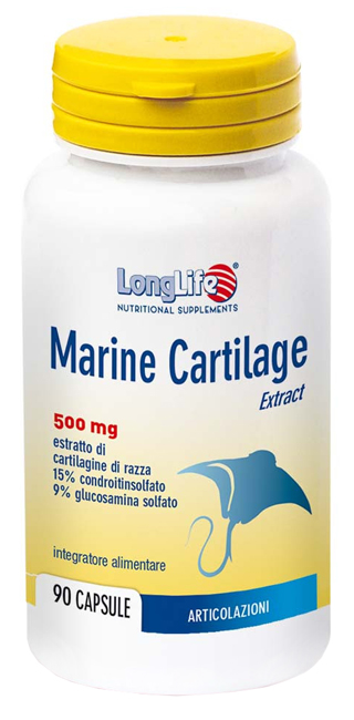 LONGLIFE MARINE CARTILAGE 90 CAPSULE DI GELATINA - Farmacia Mortise