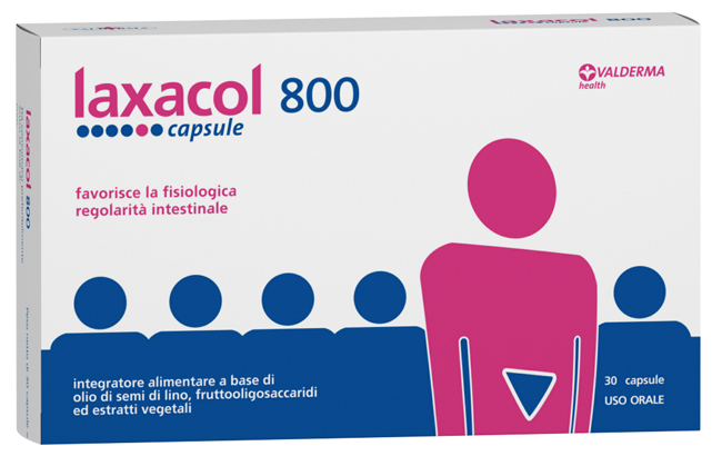 LAXACOL 800 30 CAPSULE - Farmacia Mortise