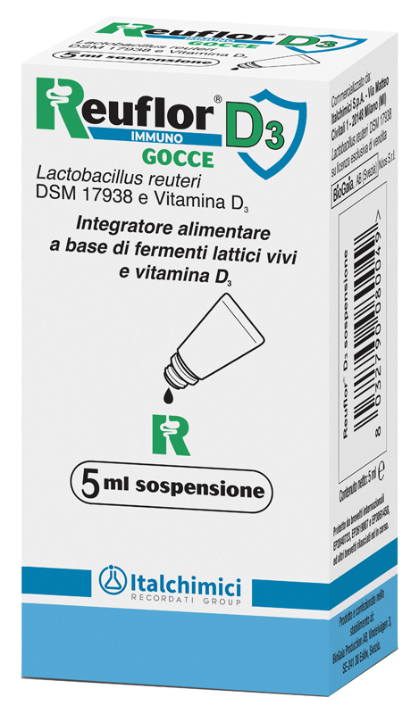 REUFLOR D3 GOCCE 5 ML - Farmacia Mortise