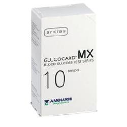 STRISCE MISURAZIONE GLICEMIA GLUCOCARD MX 10 PEZZI - Farmacia Mortise