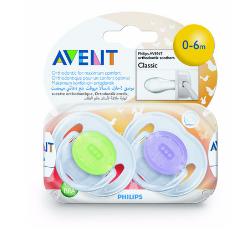 AVENT SUCCHIETTO TRASPARENTE IN SILICONE 0-6 MESI - Farmacia Mortise
